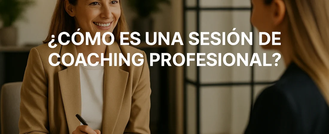 ¿Cómo es una sesión de coaching profesional?